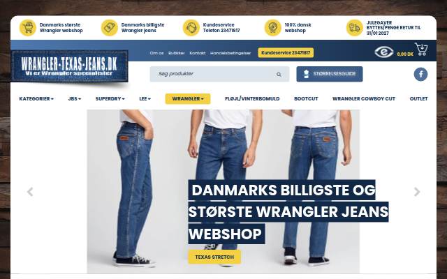 Escaparate de Wrangler