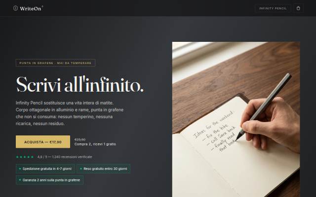 Escaparate de WriteOn®