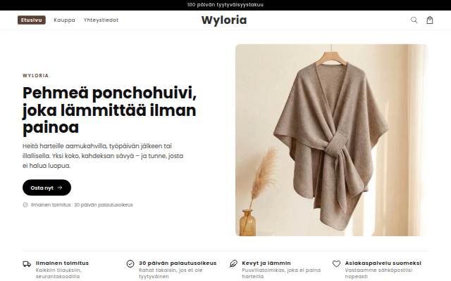 Startseite von Wyloria