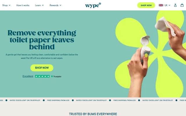 Wype storefront