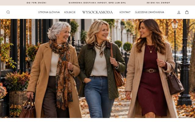 Wysockamoda storefront