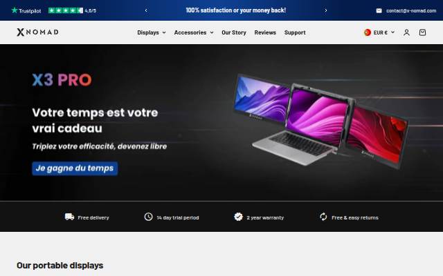 Xnomad storefront