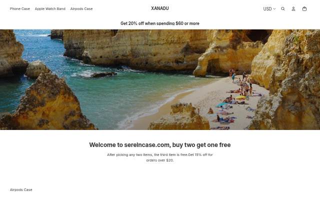 XANADU storefront