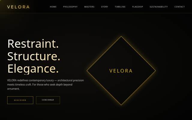 VELORA storefront