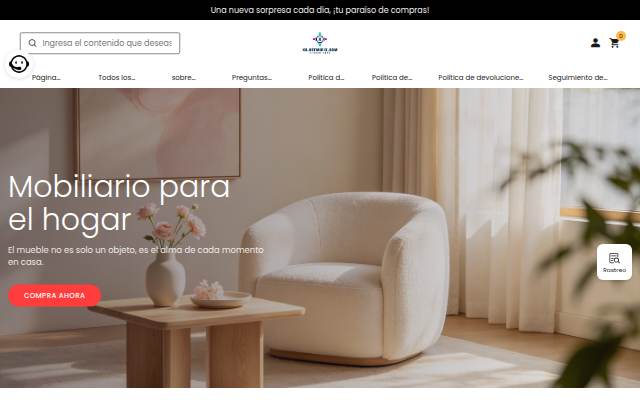 Bienvenido a mi tienda storefront