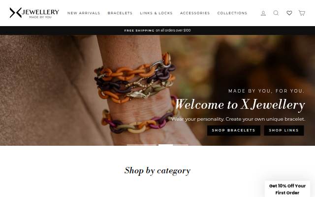 Startseite von X Jewellery