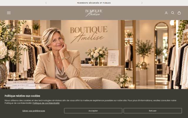 Boutique Amélise storefront