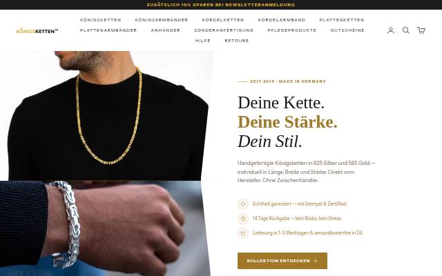 königsketten24 storefront