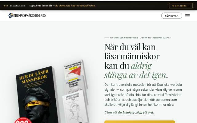 Hur du läser människor — Kroppsspråksbibeln storefront