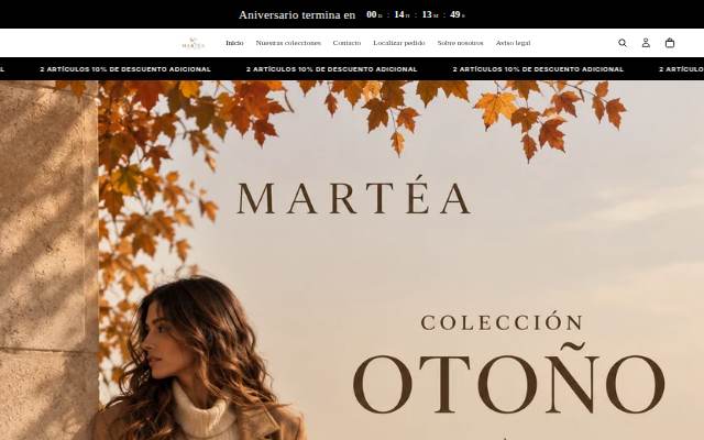 Martéa storefront