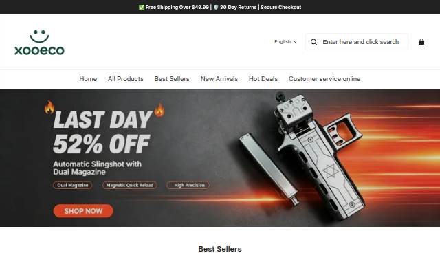 Xooeco Shop storefront