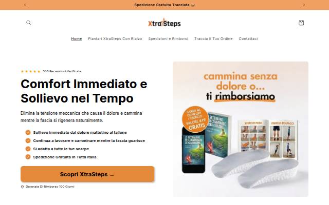 Startseite von XtraSteps