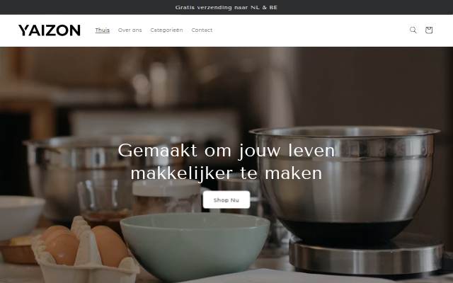 Startseite von yaizon