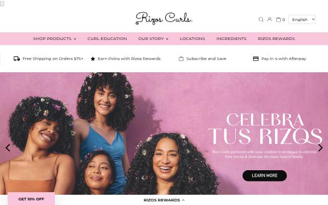 Escaparate de Rizos Curls