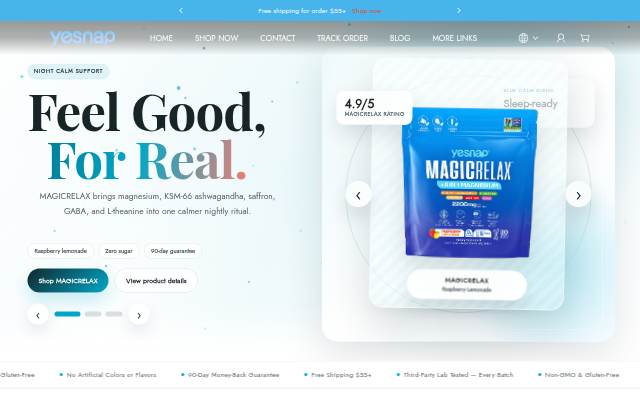 yesnap storefront