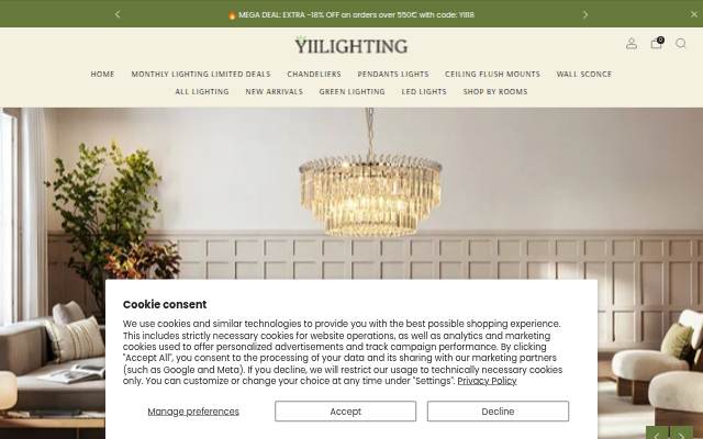 Yiilighting storefront