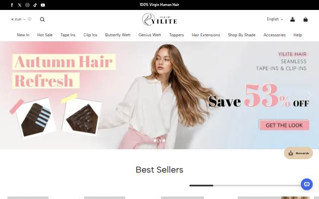 yilitehair storefront