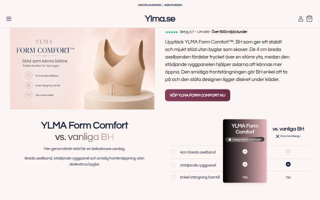 Ylma.se storefront