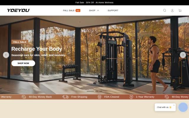 YOEYOU storefront