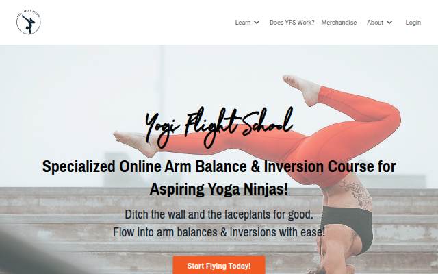 Learn Yoga Arm Balance & Inversions storefront