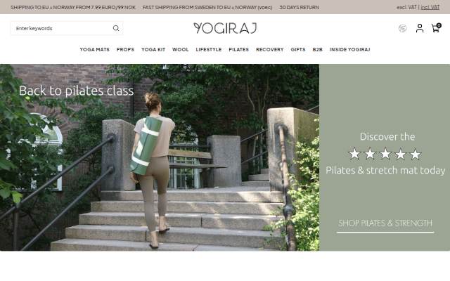 Escaparate de Yogiraj