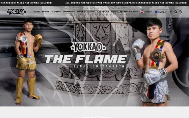YOKKAO Europe storefront