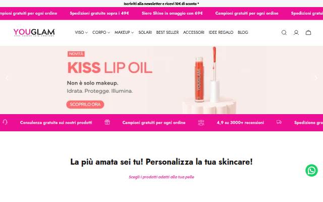 YouGlam storefront