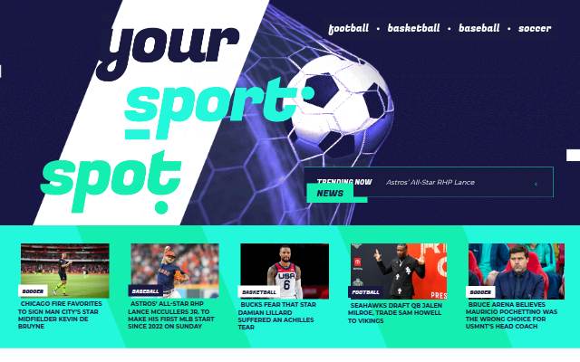yoursportspot.com storefront