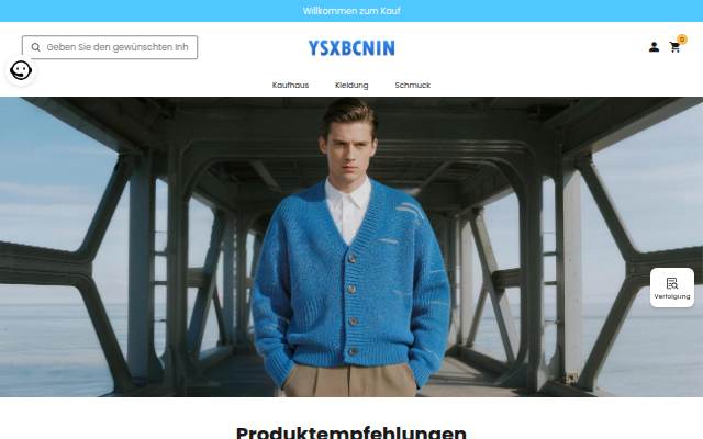 Startseite von ysxbcnin.com