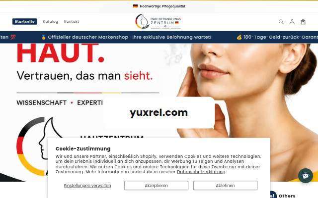 Yuxrel storefront