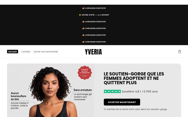 Yveria storefront