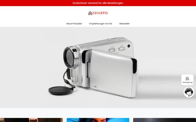 Startseite von yzavurino.com
