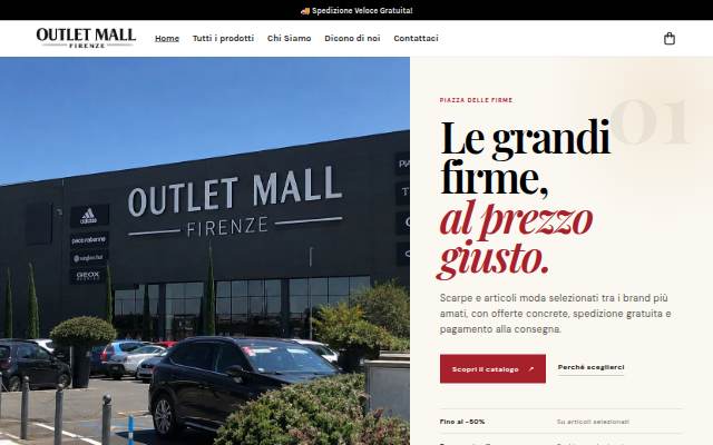 COD - Outlet Mall Firenze storefront