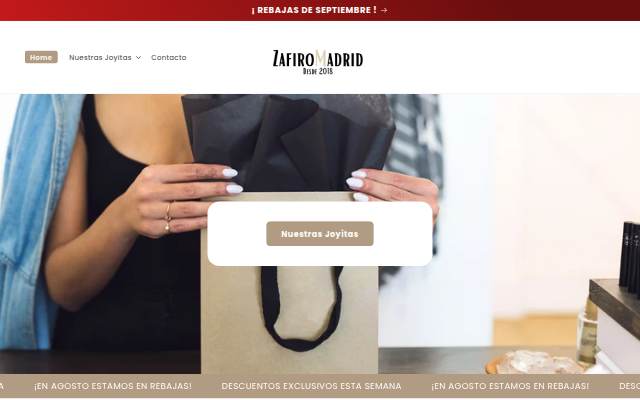 ZafiroMadrid storefront