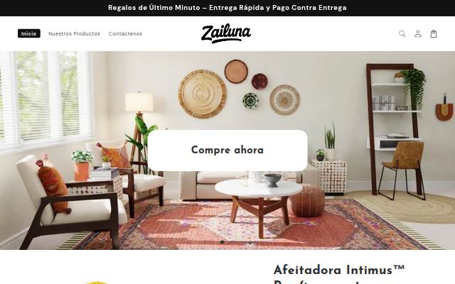 Zailuna storefront