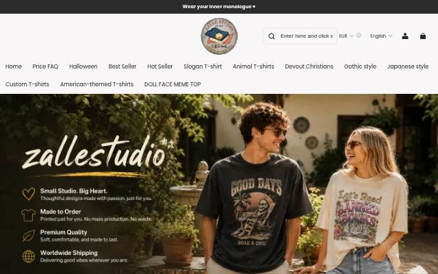Zallestudio storefront