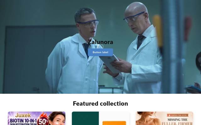 Zalunora storefront