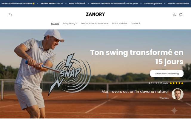 Zanory storefront