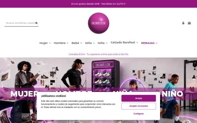 Calzados Elche storefront