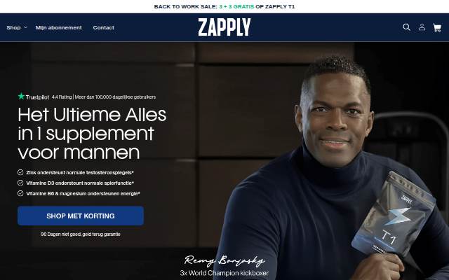 Zapply NL storefront