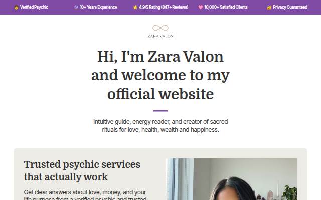 Zara Valon storefront