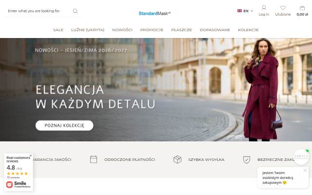 zartex.pl storefront