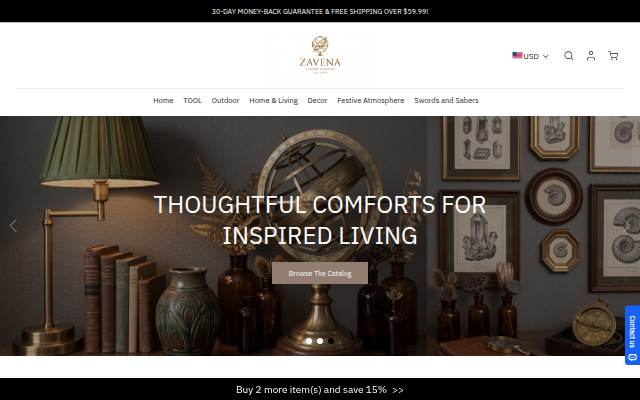 zavenastore storefront