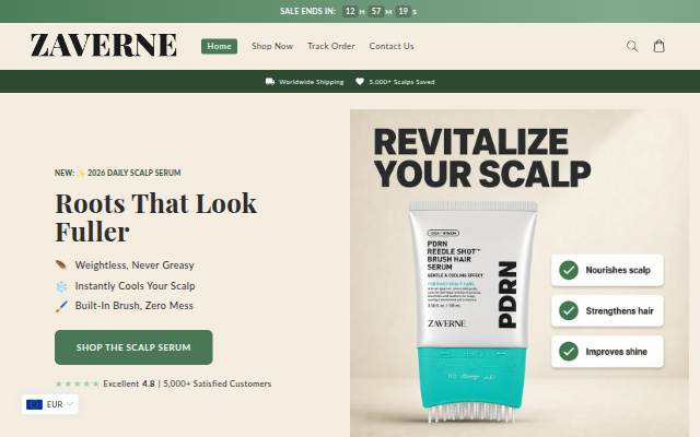 Zaverne storefront