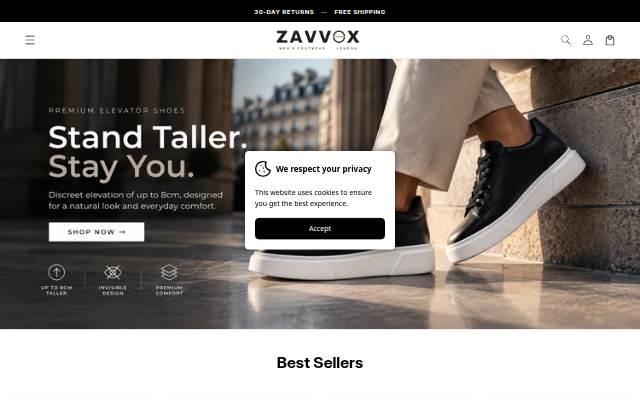 Startseite von Zavvox