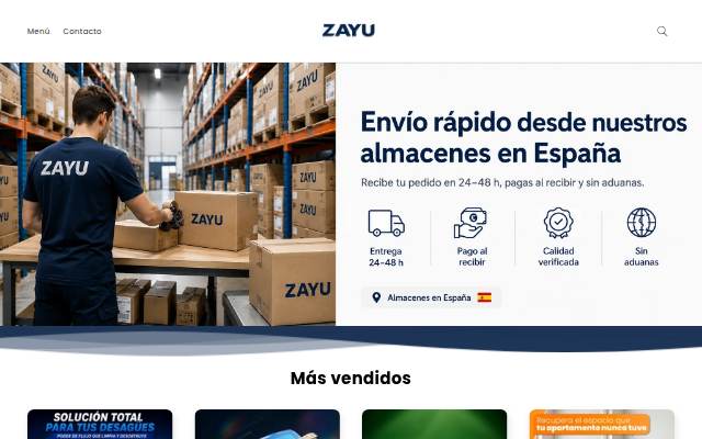 Zayu es storefront
