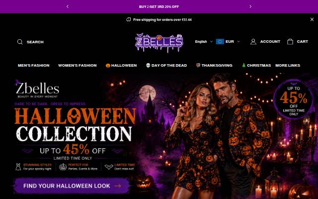 Zbelles storefront