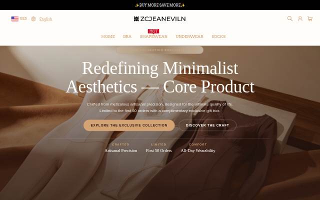 Zcjeaneviln storefront