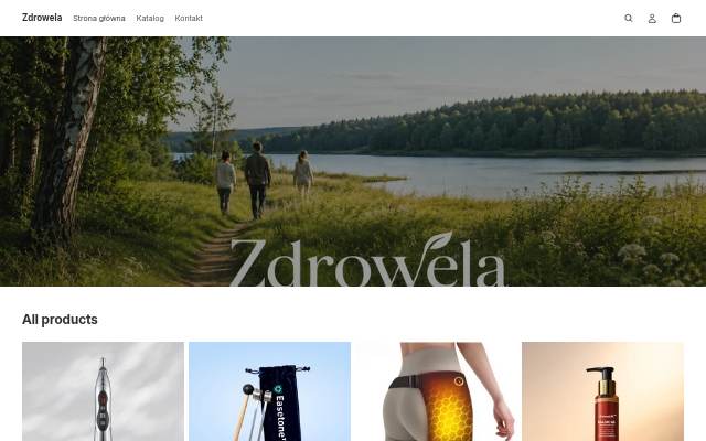 Zdrowela storefront