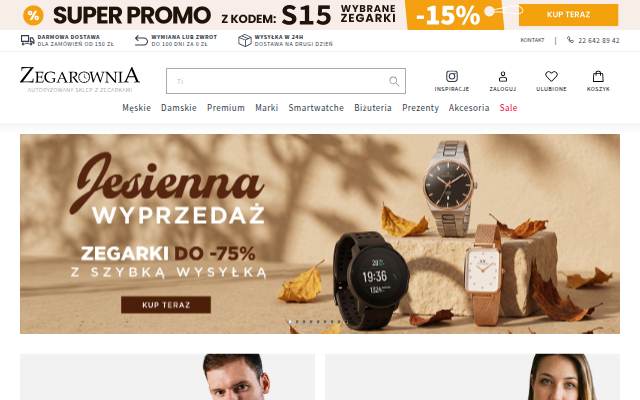 Zegarownia.pl storefront